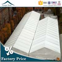 White PVC Coated Exhibition 20m*45m Outdoor Trade Show Tents